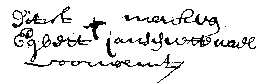 merk Egbert Jansz Uijtewaal